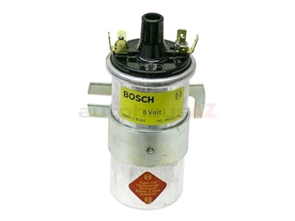 00016 Bosch Ignition Coil; 6 Volt