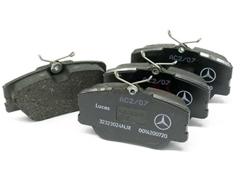 000420992067 Genuine Mercedes Brake Pad Set; Front