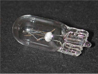 0015445594 Jahn Instrument Panel Light Bulb; Clear Push-In Bulb; 12V/2W