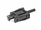 0015458714 Hella Door Jamb Switch; Threaded Mount Contact Switch; 2 Spade Connections