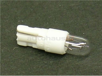 0025440294 Jahn Instrument Panel Light Bulb; 12V/1.2W Clear with White Base; Dashboard Lighting