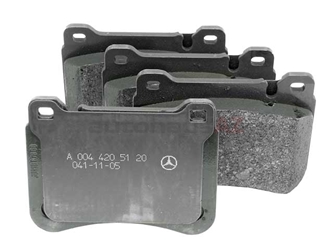 0044205120 Genuine Mercedes Brake Pad Set; Front