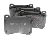 0044205120 Genuine Mercedes Brake Pad Set; Front