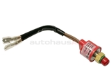 0048206810 Mahle Behr A/C Refrigerant Temperature Sensor; Auxiliary Fan Switch at Receiver Drier; Red Top; 9.5mm Threaded Shaft