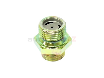 0049971872 Genuine Mercedes Vacuum Power Check Valve; Vacuum Line Fitting with Check Valve at Vacuum Pump Outlet