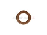 007603-006106 Fischer & Plath Metal Seal Ring / Washer; 6x10x1mm; Copper