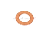 007603-008106 Fischer & Plath Metal Seal Ring / Washer; 8x14x1mm; Copper