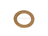 007603-010112 Fischer & Plath Metal Seal Ring / Washer; 10x15x1mm; Copper