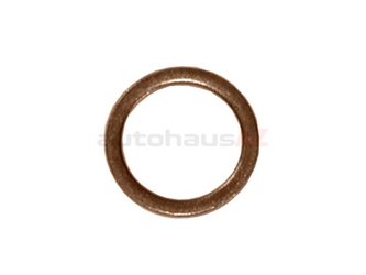 007603-012102 Fischer & Plath Metal Seal Ring / Washer; 12x16x1.5mm; Copper