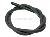 0079976182 Genuine Mercedes Vacuum Hose/Line; Black Rubber; 3mm ID x 8mm OD; Bulk