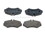 0084204420 Genuine Mercedes Brake Pad Set; Rear; OE Compound