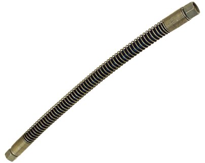 0199978482 Rein Automotive Auto Trans Oil Cooler Hose; Left; Straight Fittings and Spring Guard; 16 Inch Length