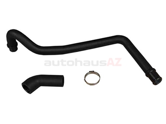 037103213B Rein Automotive Crankcase Breather Pipe; Plastic Pipe With Connector Hose and Clamp