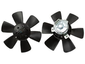 06989 Febi Engine Cooling Fan Motor; Complete Fan Assembly (Motor with Blades); 280mm 100/60W; 3 Terminal Connection
