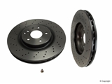 09A44821 Brembo Disc Brake Rotor; Front; Vented 330mm Cross-Drilled