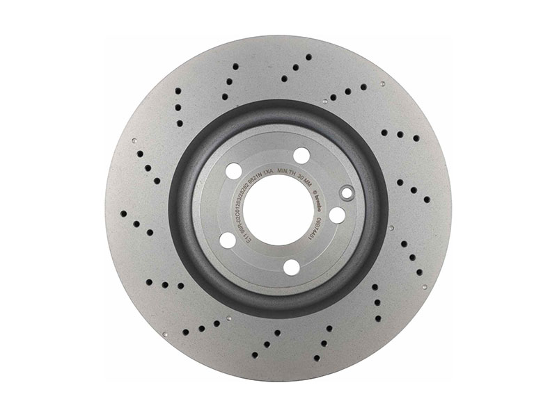 09B74451 Brembo Disc Brake Rotor; Front