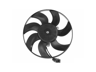 1002360050 Meyle Engine Cooling Fan Assembly; Right Side; 200W, 295mm Diameter; 2 Wire Connector