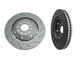 100334070 Zimmermann Disc Brake Rotor; Front Right; Directional