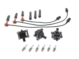 104TUNEUPKIT AAZ Preferred Spark Plug; Plugs, Coils and Wire Set; KIT