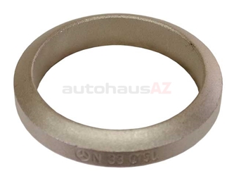 1074920081 Genuine Mercedes Exhaust/Muffler Seal Ring; Between Front Pipes