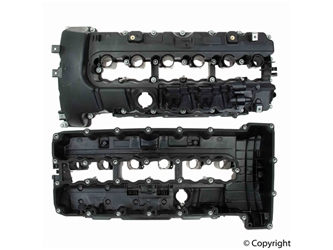 11127565284 Genuine BMW Valve Cover; With Gasket and 31 Bolts; N54 Engine