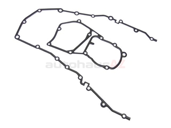 11141247633 VictorReinz Timing Cover Gasket Set; For Upper and Lower Chain Case Covers