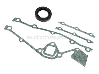 11141727986 VictorReinz Timing Cover Gasket Set; Seal and Gaskets with Front Crank Seal