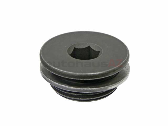 11361438338 Genuine BMW Variable Timing/Vanos Unit; Screw Plug with Seal Ring