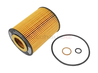 11427511161 Hengst Oil Filter Kit; Filter With Canister O-Ring and Seals