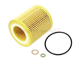 11427541827 Mann Oil Filter Kit; includes O-rings and crush washer