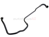 11537505949 Genuine BMW Coolant Hose; Additional Water Pump to Accumulator at Rear of Engine