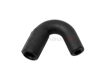 1170780481 Genuine Mercedes Vacuum Hose/Line; U-Shaped Elbow with Stepped Connector; 5mm ID Small End & 7mm ID Large End; 64mm Length