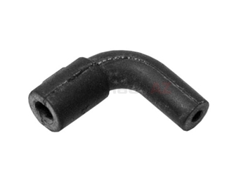 117078078164 Genuine Mercedes Vacuum Hose/Line; 90 Degree Angled Stepped Connector; 40x2.5x5mm