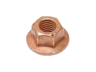 11721437202 O.E.M. Exhaust Nut; 7mm Lock Nut; Exhaust Manifold to Head