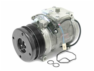 1192300011 Denso AC Compressor; New with 6-Groove Clutch