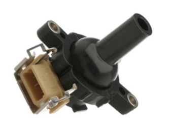 12137599219 Genuine BMW Ignition Coil; Without Plug Connector
