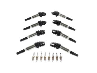 12138616153KIT8 AAZ Preferred Ignition Coil; Coil Set With Spark Plugs; KIT