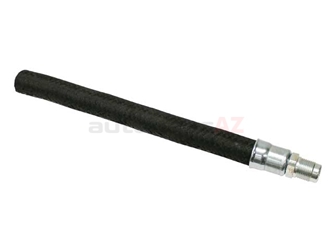 1234700875 Cohline Fuel Hose/Line; Fuel Exit Hose with Fitting; Tank Strainer to Damper Cage; 14mm ID x 280mm