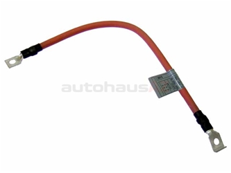 12421737755 Genuine BMW Battery Cable; Ground Strap; 380mm Length