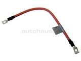 12421737755 Genuine BMW Battery Cable; Ground Strap; 380mm Length