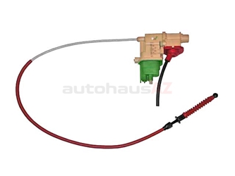 1242701673 Genuine Mercedes Auto Trans Shifter Cable; Kickdown with Actuator and Selection Program