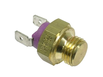 12631279720 Genuine BMW Coolant Temperature Sensor; With Violet Insulator and 2 Prong Connector