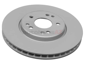 1294211012 ATE Coated Disc Brake Rotor; Front; Vented 300mm Diameter
