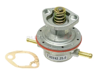 13311265192 Pierburg Fuel Pump, Mechanical; With 8mm Inlet/7mm Outlet Fitting; Updated Version