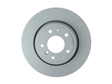 150128120 Zimmermann Disc Brake Rotor; Rear