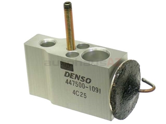 1638300084 Denso AC Expansion Valve; Without Seals