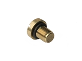 17111712788 URO Parts Premium Coolant Bleeder Screw; Brass; At Expansion Tank/Radiator or Outlet Vent; With O-Ring