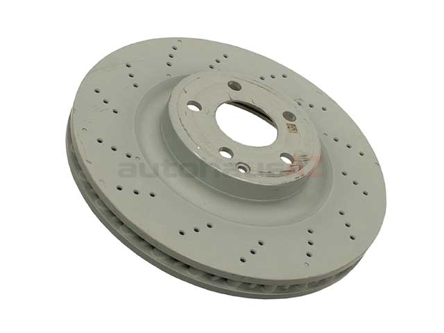 1724210212 Genuine Mercedes Disc Brake Rotor; Front; Vented 344x32mm