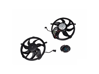 17427535100 Genuine Mini Engine Cooling Fan Assembly