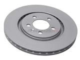 1H0615301A ATE Coated Disc Brake Rotor; Front; Vented 280x22mm